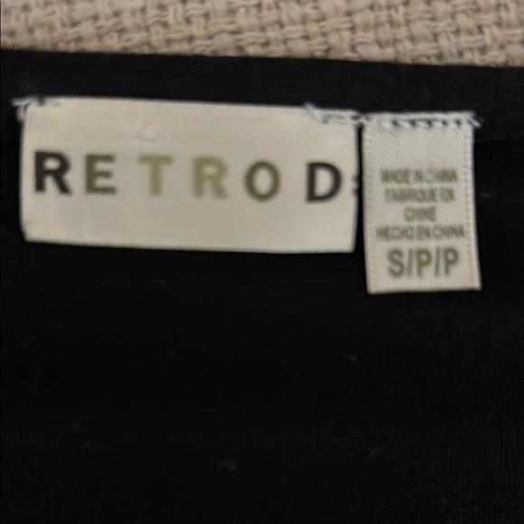 Retrod bodycon women’s midi / maxi dress Black Long Sleeve - Picture 3 of 7